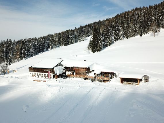 Rösteralm im Winter - Winterurlaub machen in der Region Schladming-Dachstein